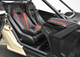 Kubota RTV Apex Junior Seats by Aces Racing